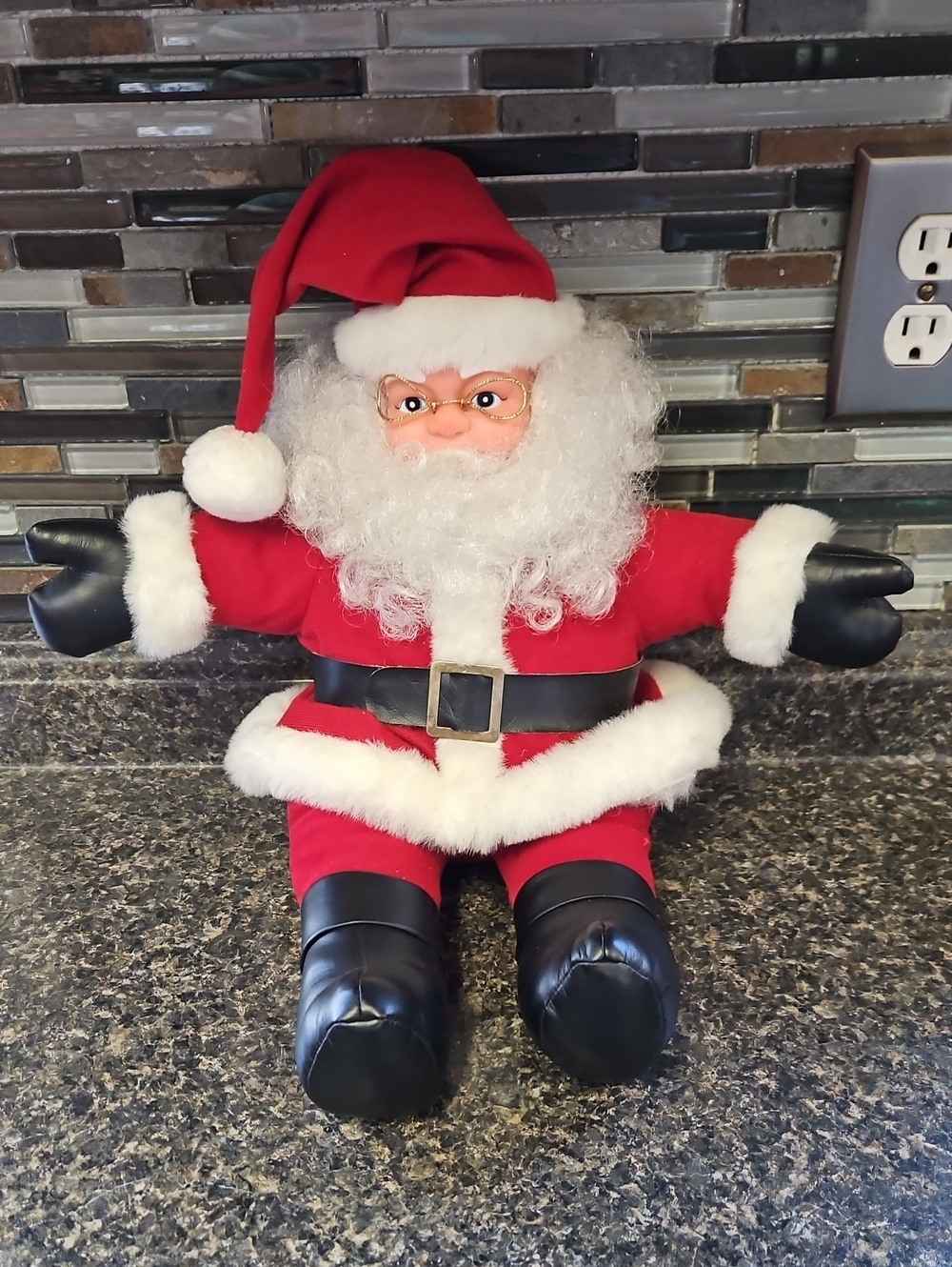 Rennoc Santa's Best Rubber Face Santa